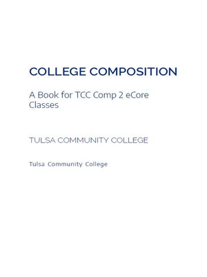 cover image of College Composition
